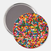 Candy Sprinkles Magnet (Vorderseite/Rückseite)