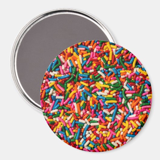 Candy Sprinkles Magnet (Vorderseite/Rückseite)