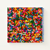 Candy Sprinkles Notizblock (Rückseite)
