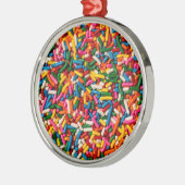 Candy Sprinkles Ornament Aus Metall (Links)