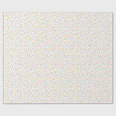 Candy Sprinkles Wrapping Paper Geschenkpapier (Flach)