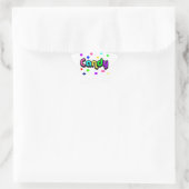 Candy-Star-Aufkleber Stern-Aufkleber (Tasche)