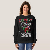 Candy Stock Crew Matching Squad Santa xmas Sweatshirt (Vorne ganz)