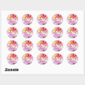 CANDY STORE Bat Mitzvah Geschenk Party Sticker (Blatt)