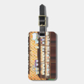 Candy Store Gepäckanhänger (Vorderseite vertikal)