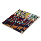 Candy Store mit Soda Fountain Fliese (Seite)