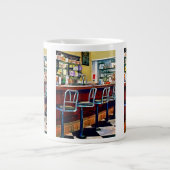 Candy Store mit Soda Fountain Jumbo-Tasse (Vorderseite)