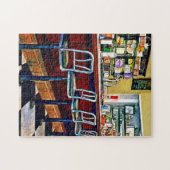 Candy Store mit Soda Fountain Puzzle (Horizontal)