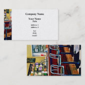 Candy Store mit Soda Fountain Visitenkarte (Vorne/Hinten)