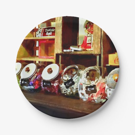 Candy Store Pappteller (Vorderseite)