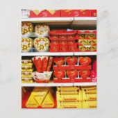 Candy Store Shelves Postkarte (Vorderseite)