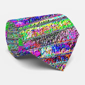 Candy Stripe 5 Krawatte (Gerollt)