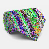Candy Stripe 5 Krawatte (Gerollt)
