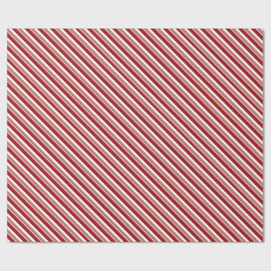 Candy Stripe Geschenkpapier (Flach)