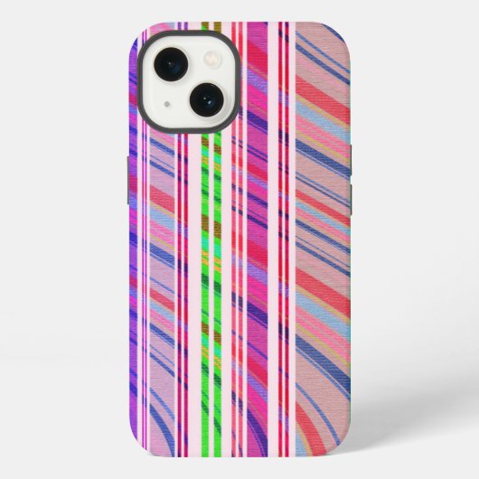 Candy Stripe iPhone Hülle (Rückseite)