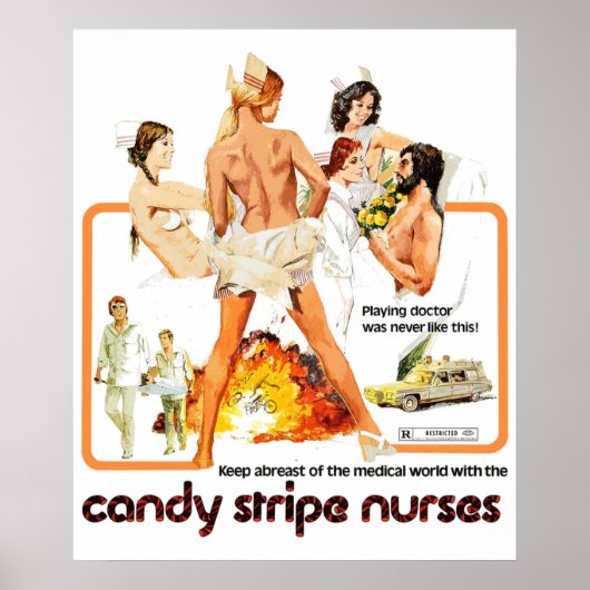Candy Stripe Nurses Poster (Vorne)