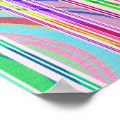 Candy Stripe Poster (Ecke)