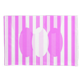 Candy Stripe reversible Kissenbezug