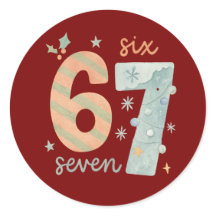 Candy Stripe & Snowflake 67 – Handgefertigte Holid