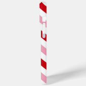 Candy Stripe Valentine iPhone Case (Rückseite / Links)