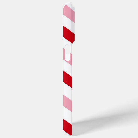 Candy Stripe Valentine iPhone Case (Rückseite / Rechts)