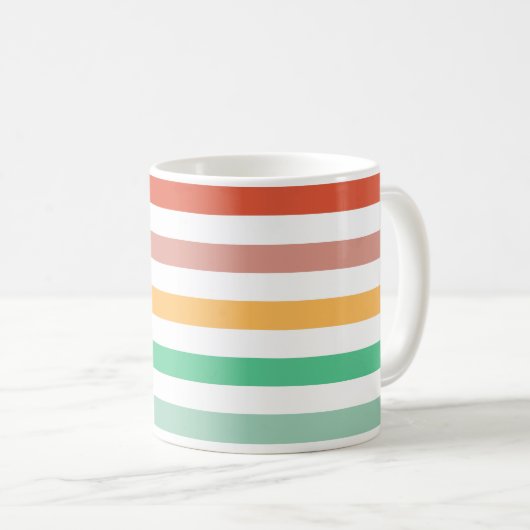 Candy Striped Mug Kaffeetasse (VorderseiteRechts)