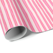 Candy Stripes Feier Geschenkpapier (Rolleneckpunkt)