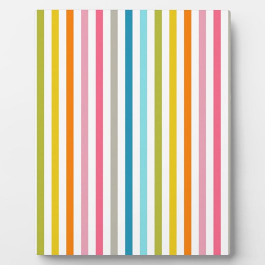Candy Stripes Fotoplatte (Vorderseite)
