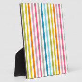 Candy Stripes Fotoplatte (Seite)