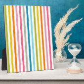Candy Stripes Fotoplatte (Seite)