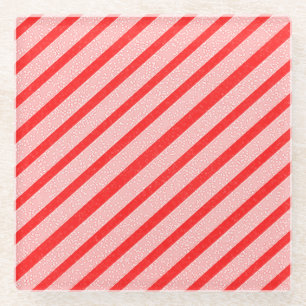 Candy Stripes Glasuntersetzer