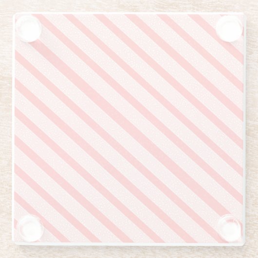 Candy Stripes Glasuntersetzer (Rückseite)