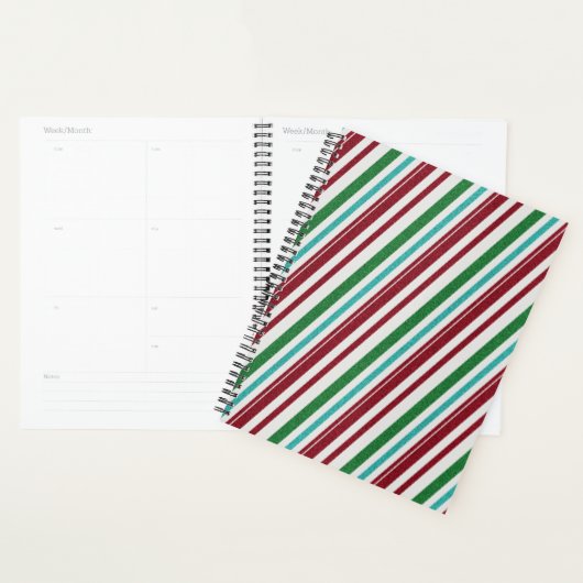 Candy Stripes Glitzer Planer (Anzeige)
