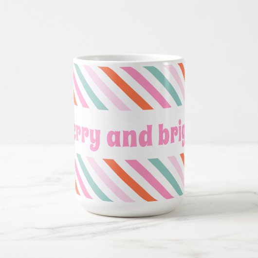 Candy Stripes Holiday Tasse (Mittel)