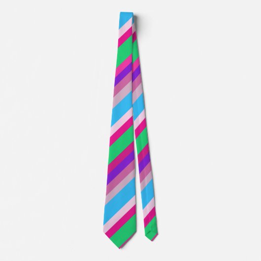 Candy Stripes Krawatte (Vorderseite)