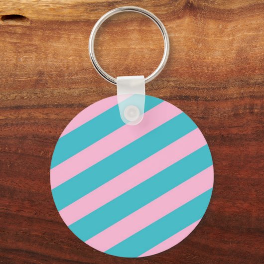 Candy Stripes Schlüsselanhänger (Vorderseite)