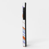 Candy Stripes Seamless Grafik Case-Mate iPhone Hülle (Hinten/Links)