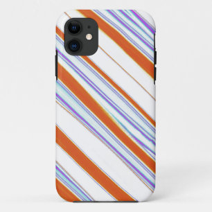 Candy Stripes Seamless Grafik iPhone 11 Hülle