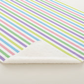 Candy Stripes Sherpadecke (3/4)