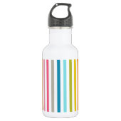 Candy Stripes Trinkflasche (Vorderseite)