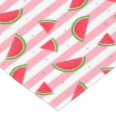 Candy Stripes und Watermelon Tischdecke (Schrägansicht)