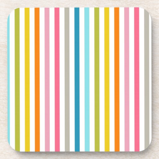 Candy Stripes Untersetzer (Vorderseite)