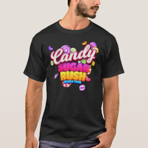 Candy Sugar Rush Weltkulturerbe der Unesco T - Shi T-Shirt