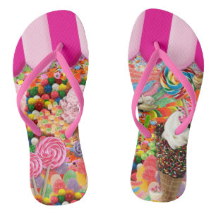 Candy Super Sweet Ice Cream Funny Badesandalen