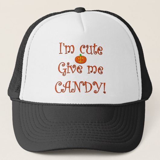Candy Süsse Truckerkappe (Vorderseite)