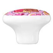 Candy Süßigkeiten Girls Room Keramikknauf (Seitenansicht)