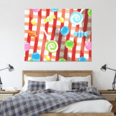 Candy & Süßigkeiten Leinwanddruck (Insitu (Schlafzimmer))