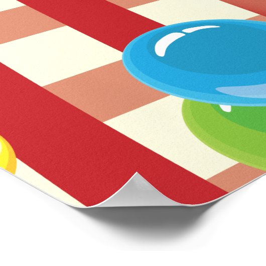 Candy & Süßigkeiten Poster (Ecke)