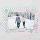 Candy Süßigkeiten Weihnachten mit Foto (Vorne/Hinten)