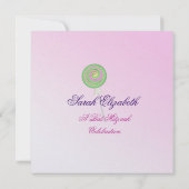 Candy Sweet Bat Mitzvah Einladung (Rückseite)